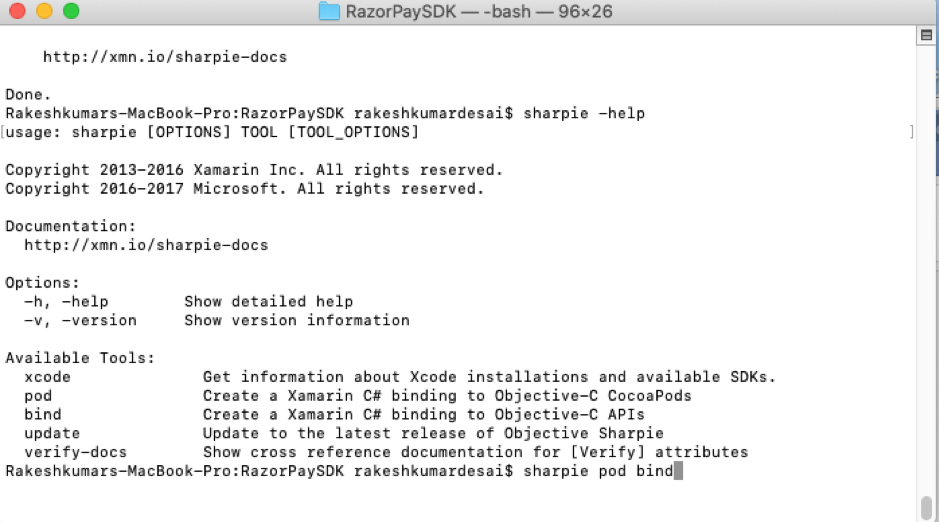 Creating Xamarin iOS Binding For Razorpay Payment Gateway